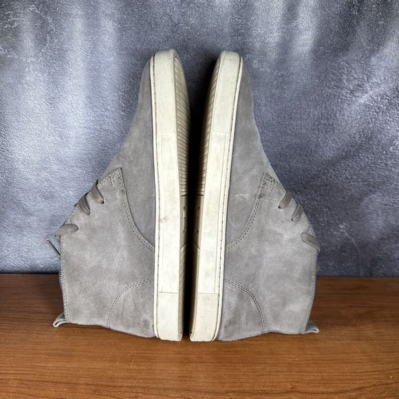 Frye Shoes Men\'s 8 Gray Sneakers Mid Top Chukka Suede main image 4